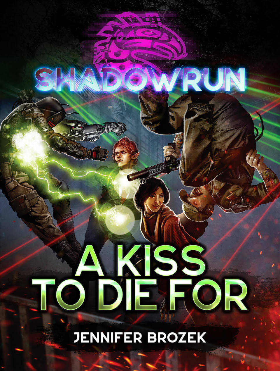 Shadow Runner RPG - Shadowrunner Dossier - Sledge Ork street Samurai