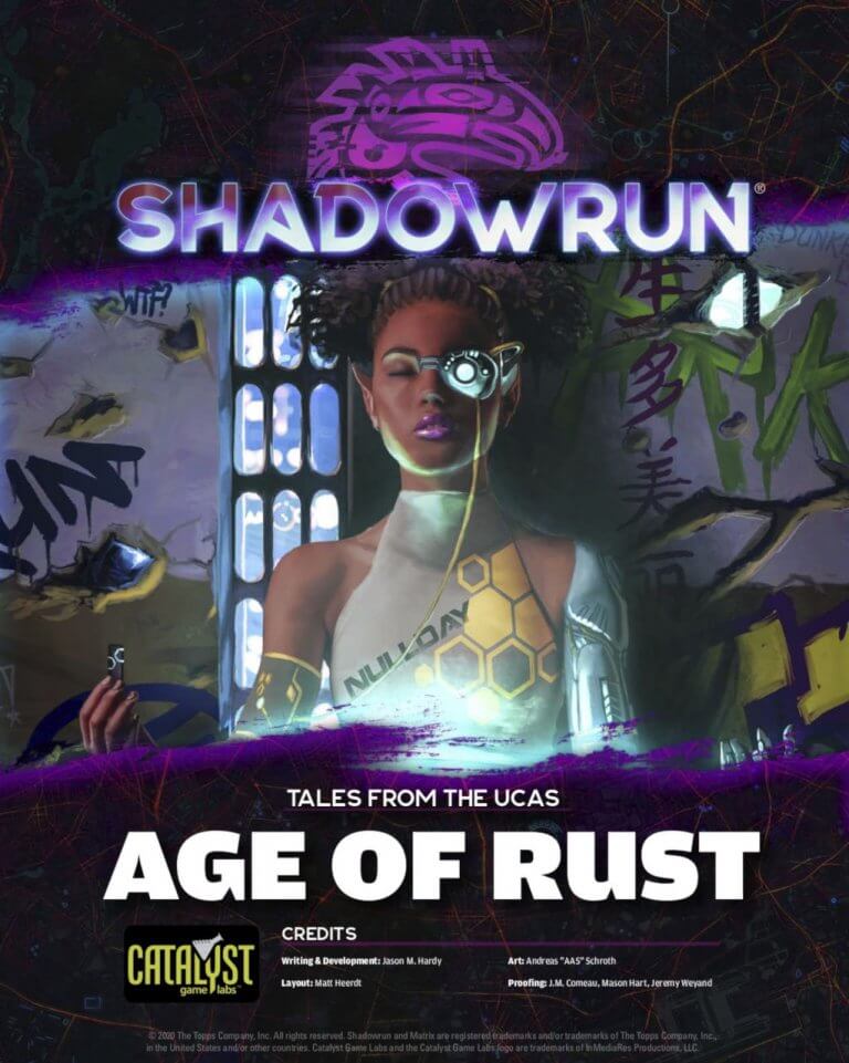 Shadowrun: Age of Rust cover