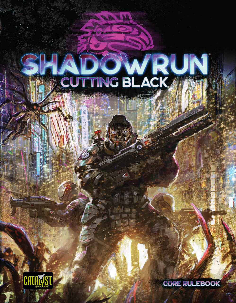 New Shadowrun, Sixth World Products On Sale: GM Screen, Cutting Black,  Revised Core PDF - Shadowrun Sixth World